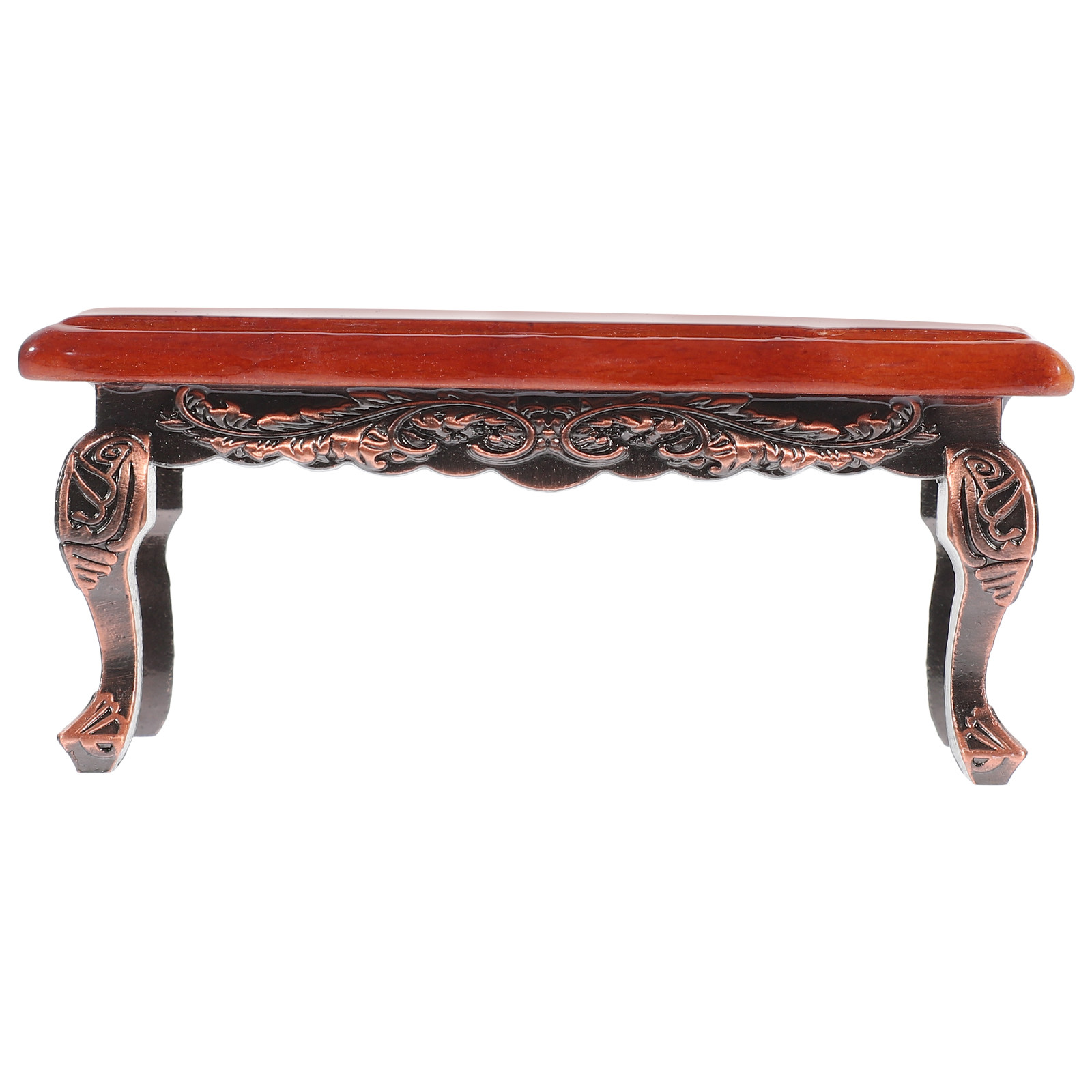 Woodworking Veneer - Miniature Rectangular Wooden Tea Table Sturdy