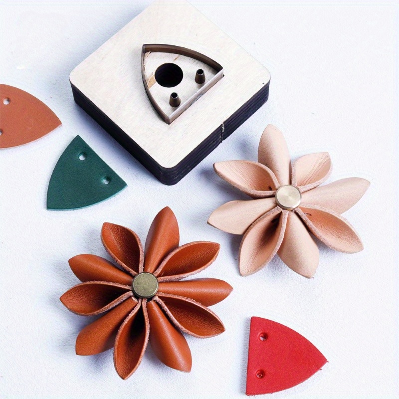 Woodworking Veneer Cutter - Leather Cutting Die Flower Petal Shape