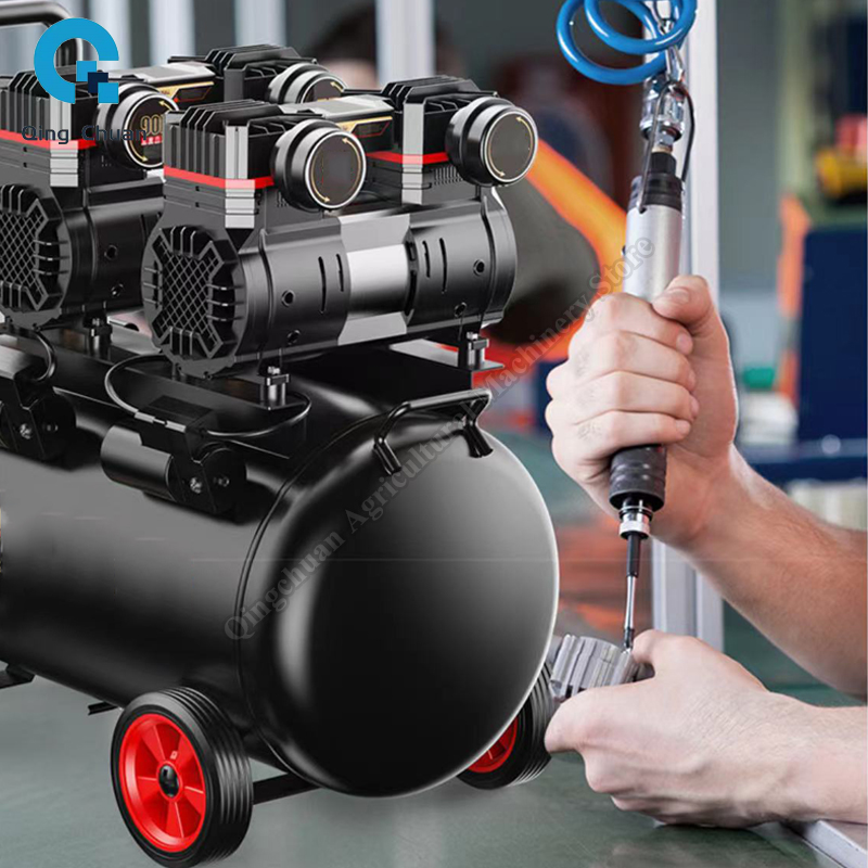 Air Compressor Small 220V 40L  - огляд і ціна Woodworking Oil