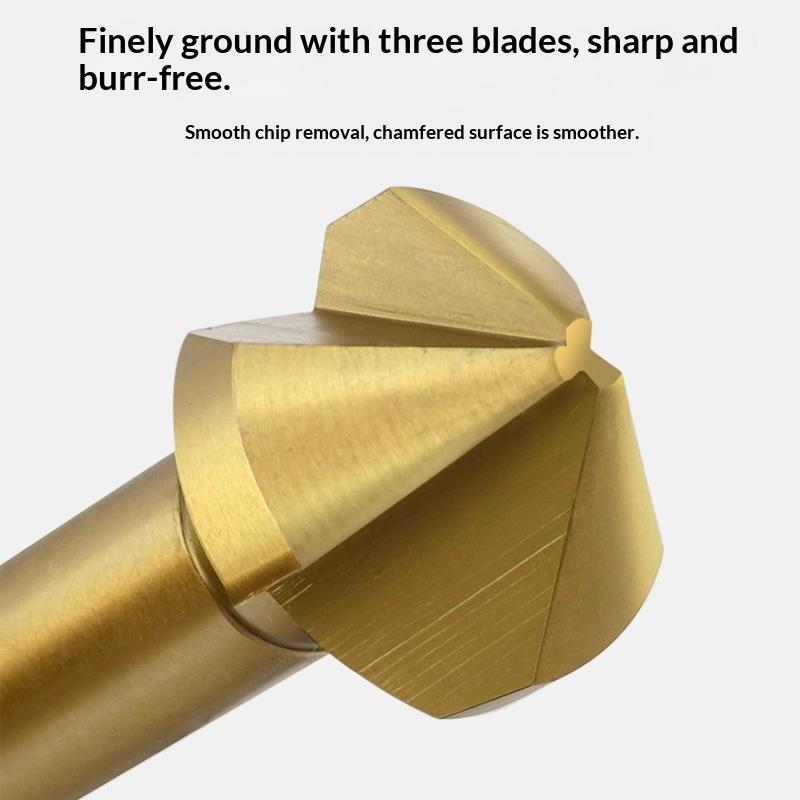 Chamfering End Mill Cutter 3 F - огляд і ціна Woodworking Cnc Machine
