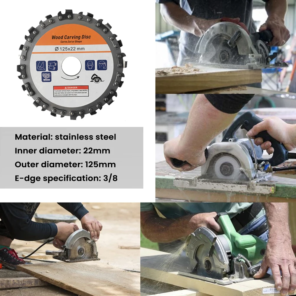 125 *22 mm 16 Tooth Grinding W - огляд і ціна Woodworking Bandsaw