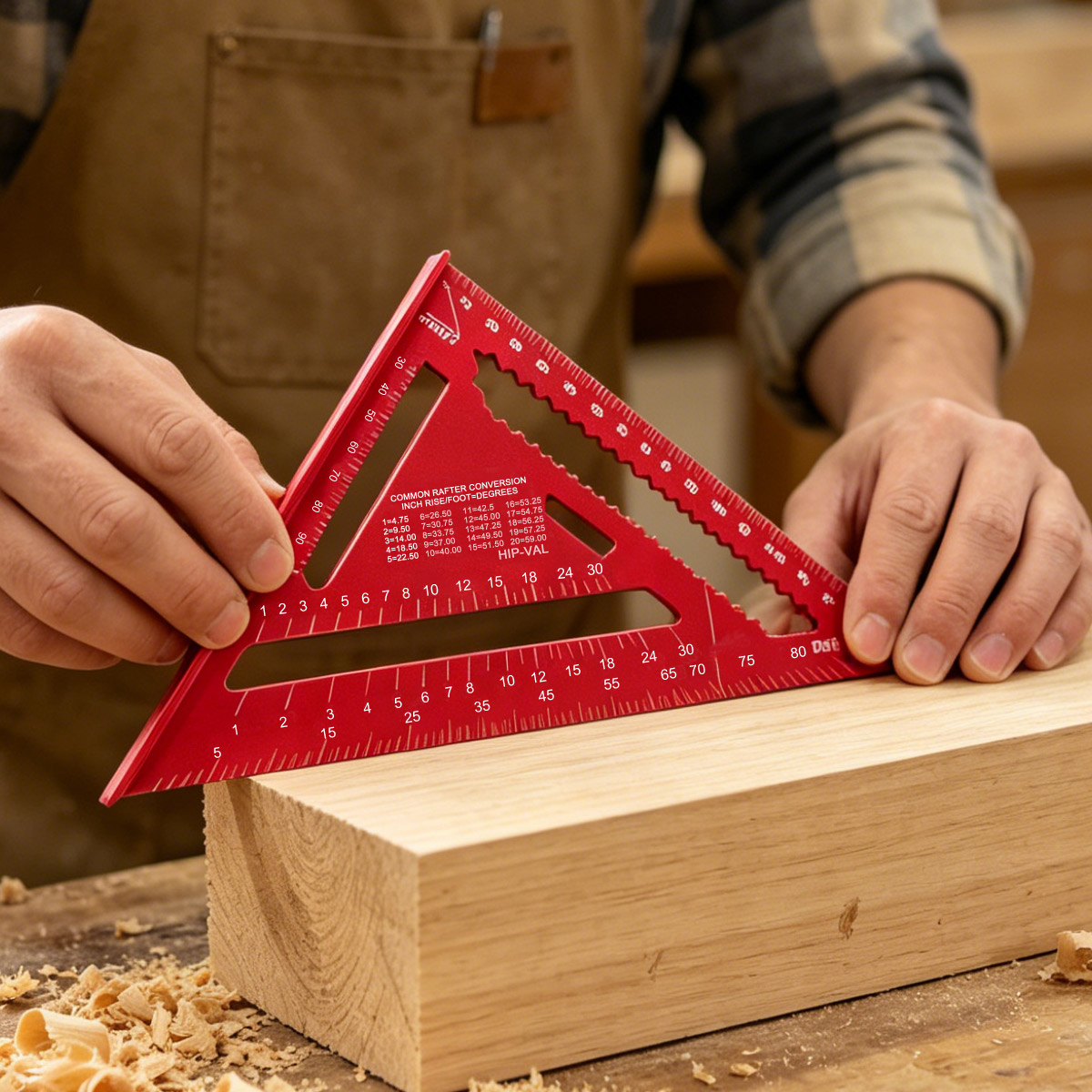 Aluminum Alloy Speed Square Hi - огляд і ціна Woodworking Basics