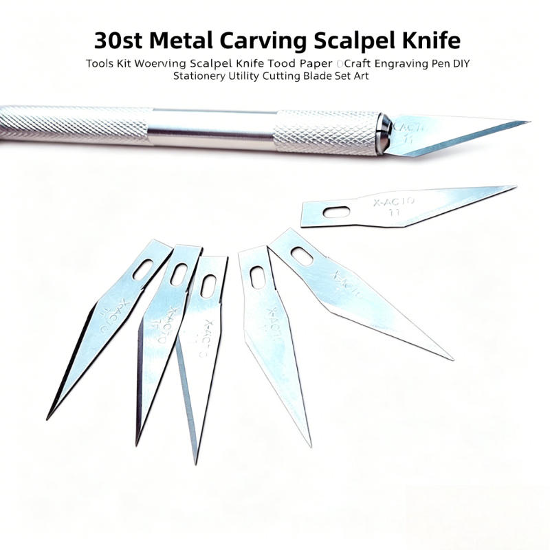 30Set Engraving Scalpel Knife  - огляд і ціна Woodworking Veneer Cutter