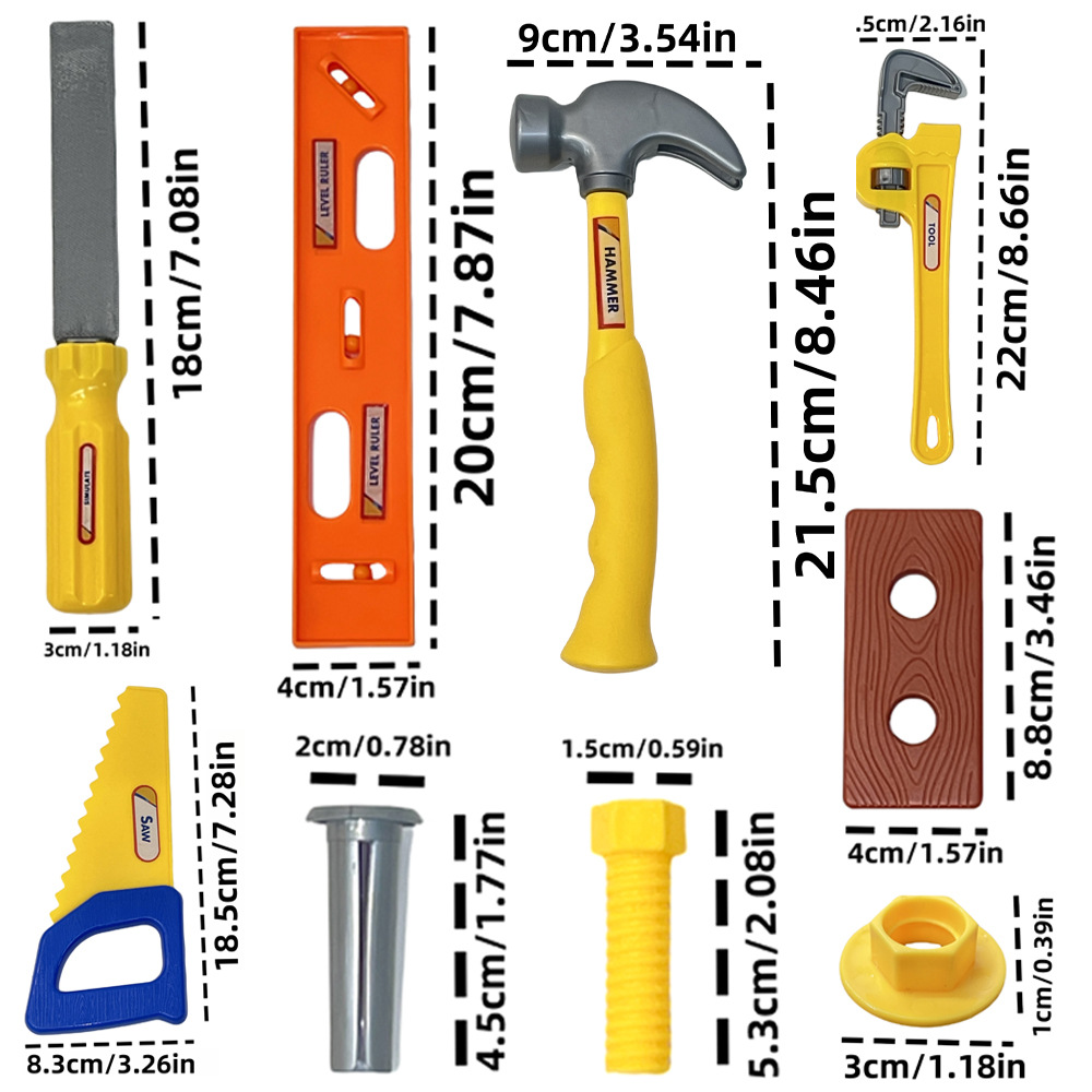 Large Simulated Kids Tool Set  - огляд і ціна Woodworking Simulator