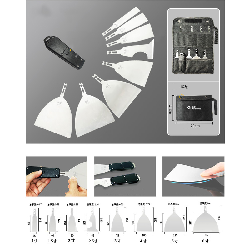 Multifunctional card-type stai - огляд і ціна Card Scraper Steel