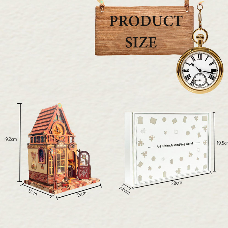 New Wooden Dollhouse Time Pavi - огляд і ціна Woodworking Veneer