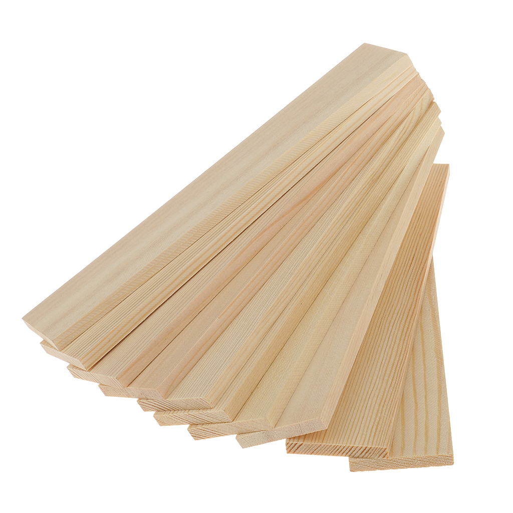 10Pcs Unfinished Wooden Rectan - огляд і ціна Woodworking Zone