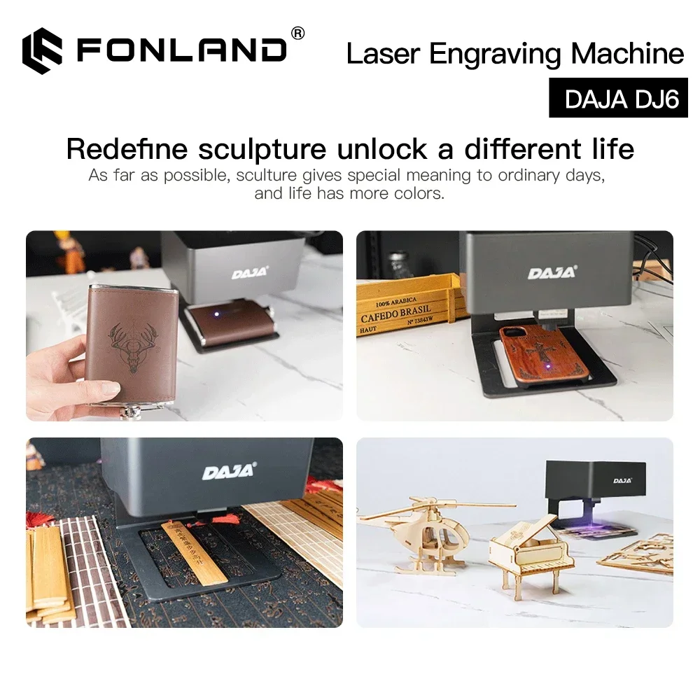 DAJA Laser Engraver CNC DIY DJ - огляд і ціна Woodworking Veneer Cutter