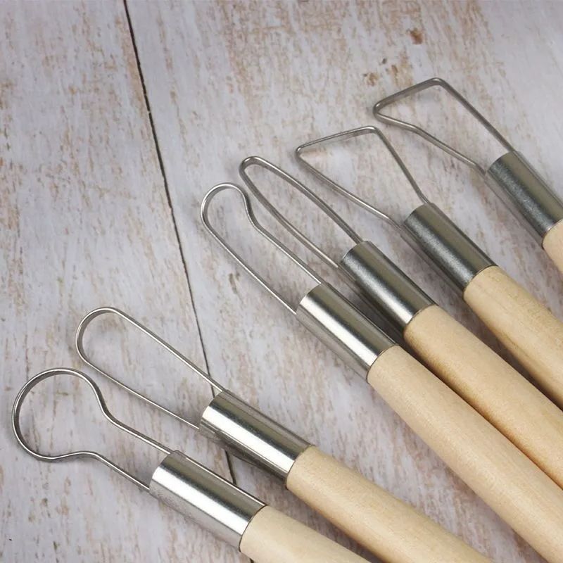 6 Pcs Steel Hoop Molds Scraper - огляд і ціна Woodworking Veneer Cutter