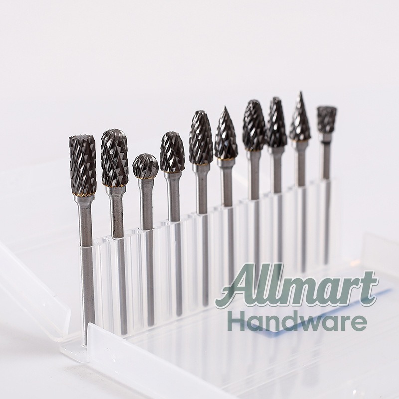 10PCS Wood Carbide Rotary Burr - огляд і ціна Woodworking Kit