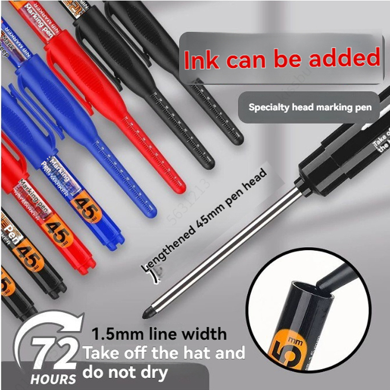 12PCS Long Head Marker Pens Se - огляд і ціна Woodworking Oil