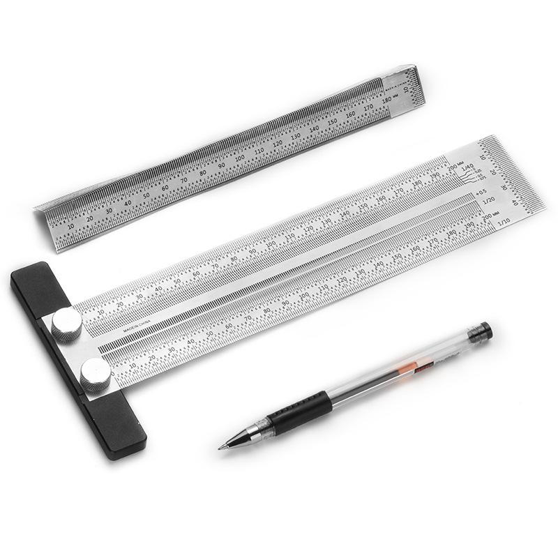 High Precision T Type Hole Rul - огляд і ціна Woodworking Ruler