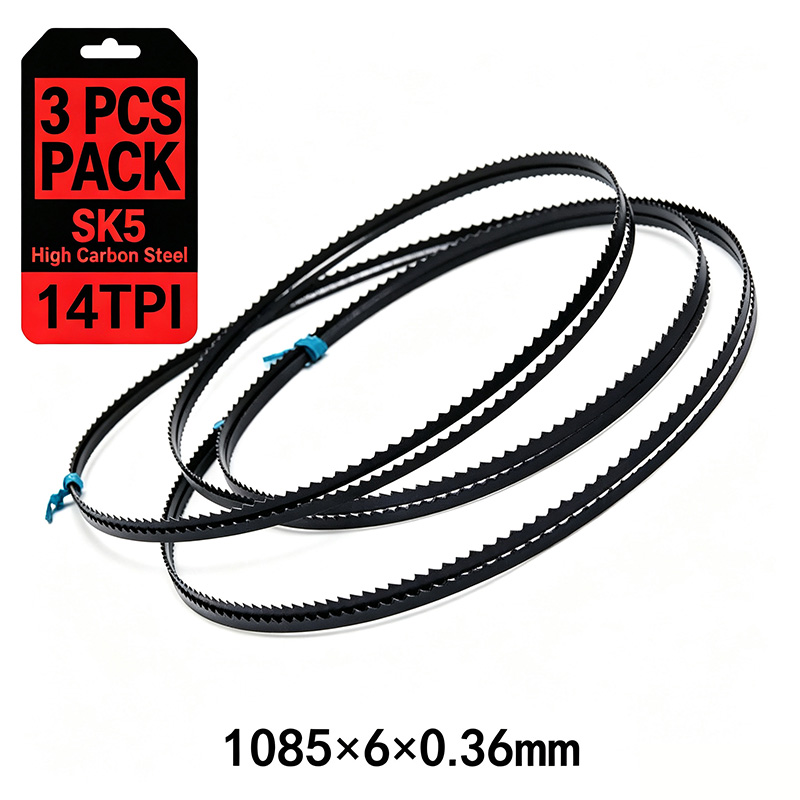 3Pack 1085mm 14TPI Bandsaw Bla - огляд і ціна Woodworking Bandsaw