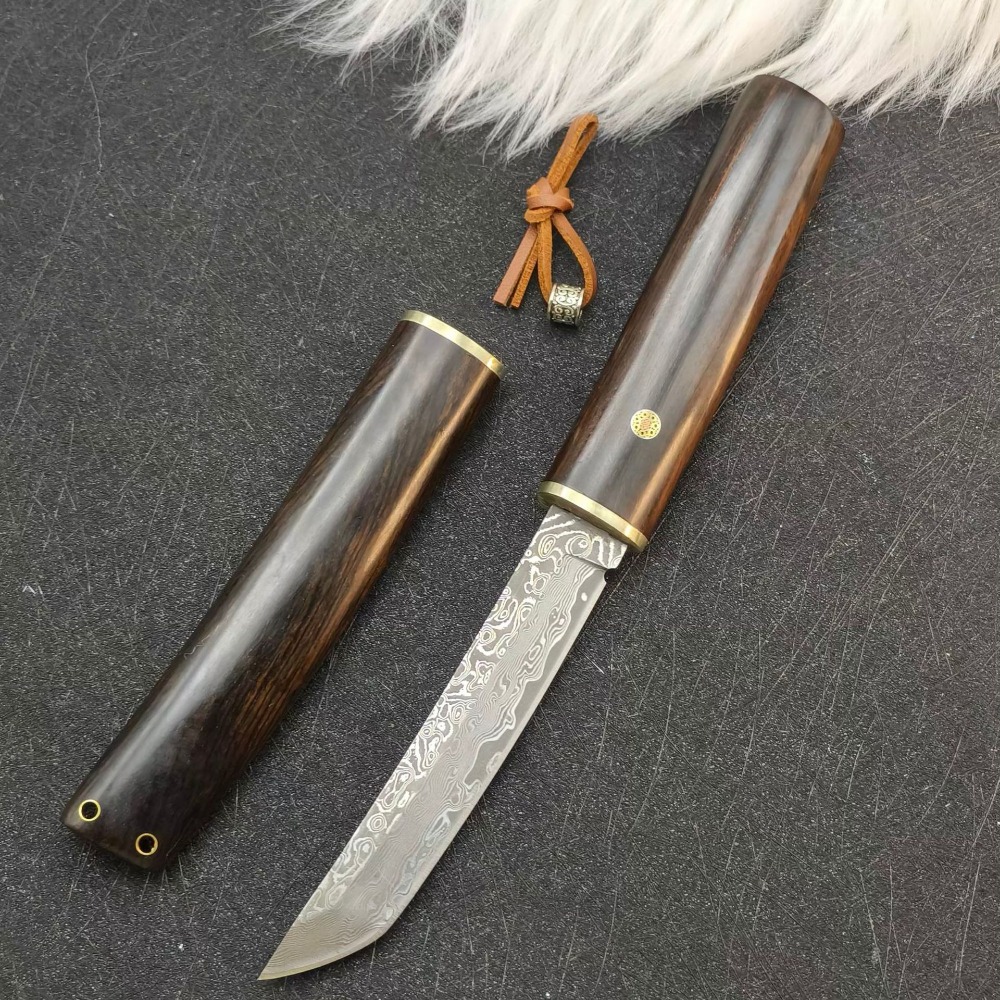 High Hardness VG10 Damascus Ta - огляд і ціна Woodworking Japanese