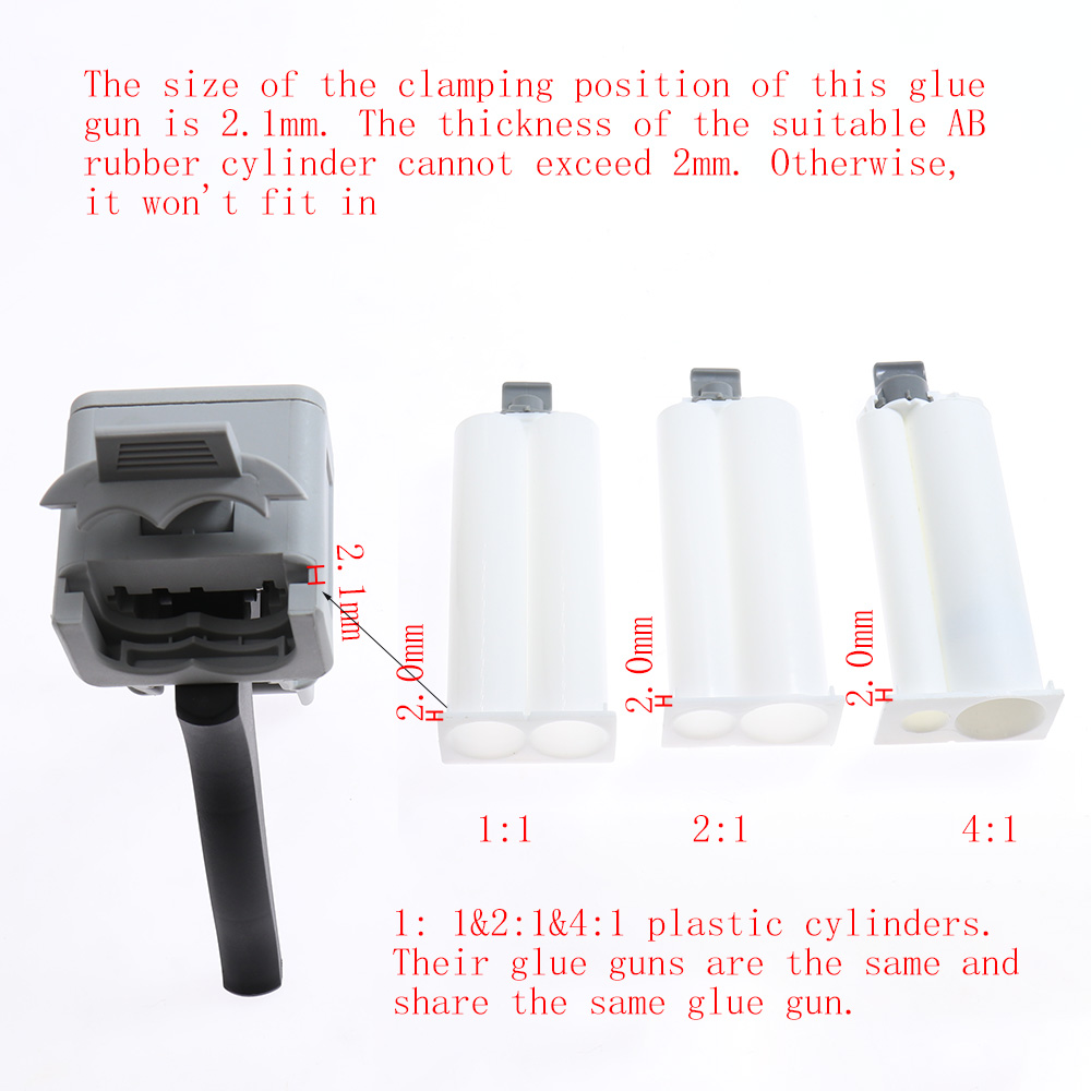 50ml Two Component AB Epoxy Se - огляд і ціна Woodworking Glue Applicator