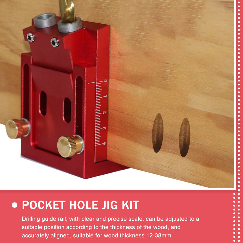 Pocket Hole Jig 1 Set 15 Degre - огляд і ціна Woodworking Kit
