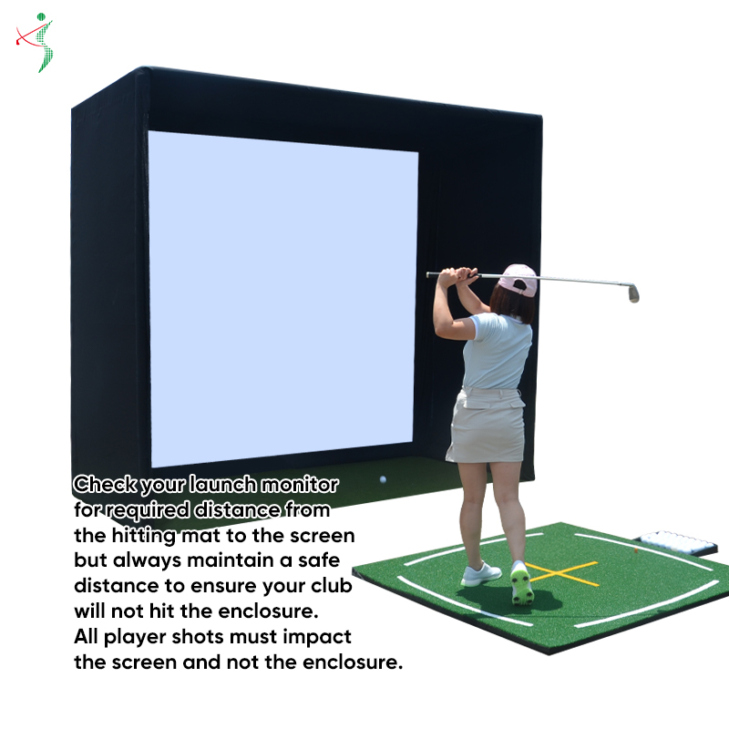 Golf Simulator Enclosure Nets  - огляд і ціна Woodworking Simulator