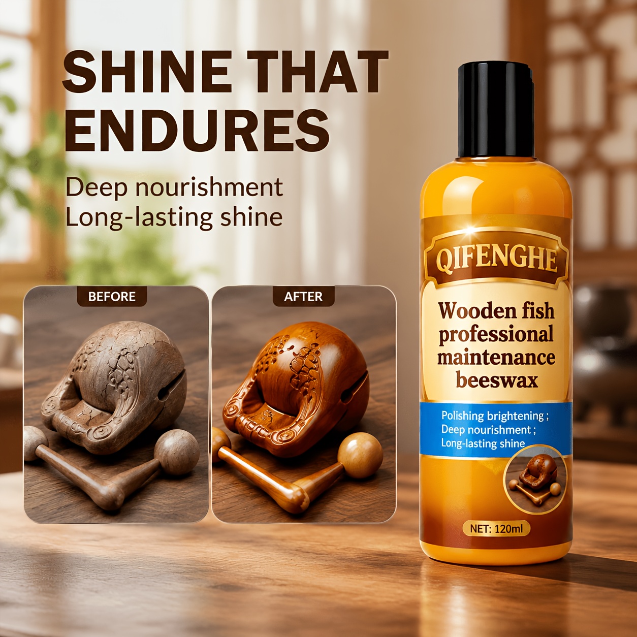 Quick Shine Beeswax for Wooden - огляд і ціна Woodworking Oil