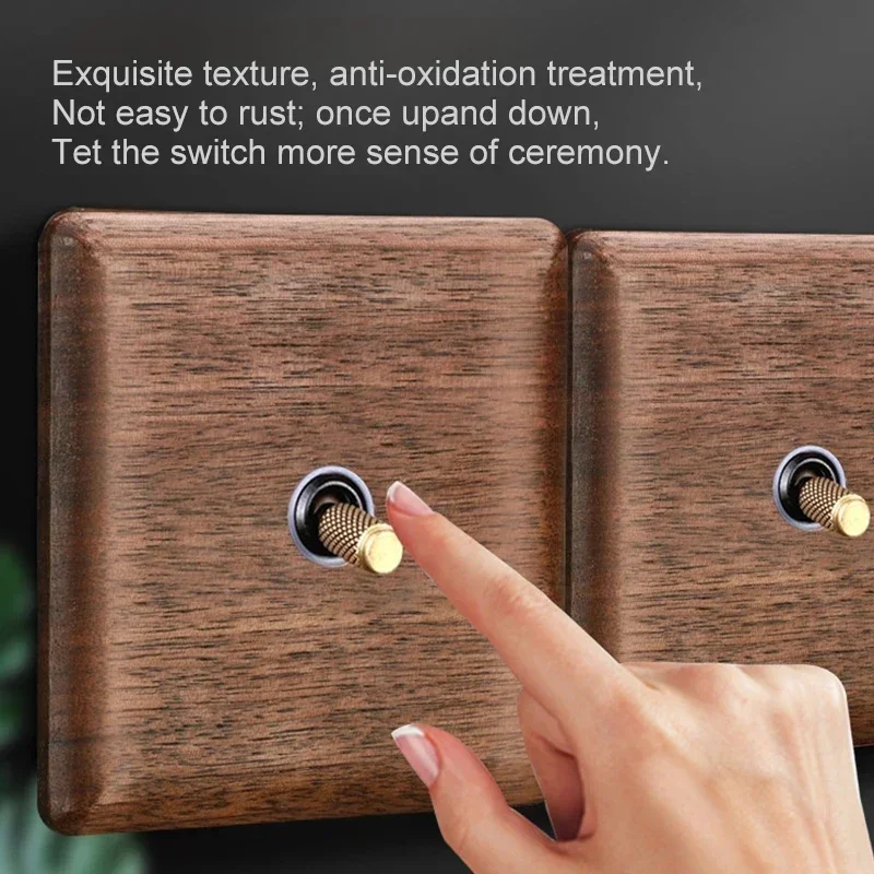 Retro Walnut Solid Wood Toggle - огляд і ціна Woodworking Uk